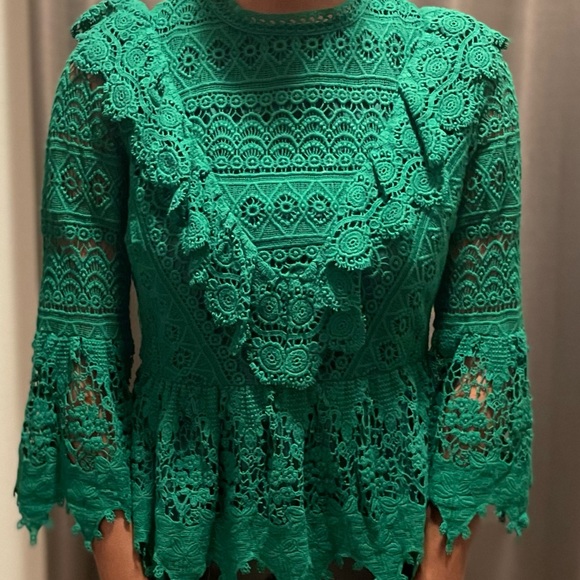 VICI COLLECTION, Green, Size Medium, Top - Picture 2 of 3